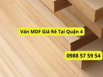Ván MDF Giá Rẻ Tại Quận 4