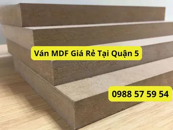 Ván MDF Giá Rẻ Tại Quận 5