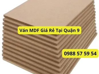 Ván MDF Giá Rẻ Tại Quận 9