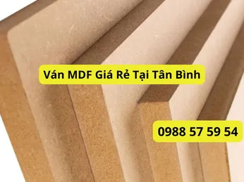 Ván MDF Giá Rẻ Tại Tân Bình