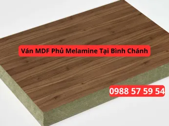 Ván MDF Phủ Melamine Tại Bình Chánh