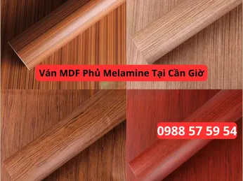 Ván MDF Phủ Melamine Tại Cần Giờ