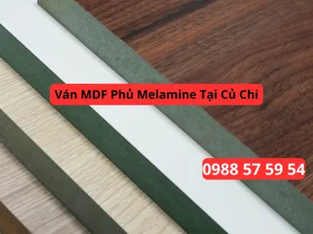 Ván MDF Phủ Melamine Tại Củ Chi