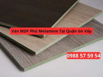 Ván MDF Phủ Melamine Tại Quận Gò Vấp