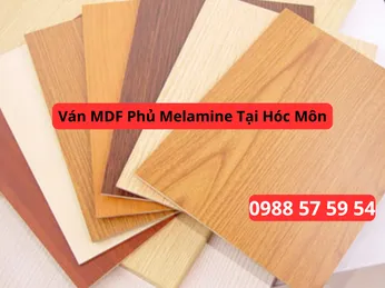 Ván MDF Phủ Melamine Tại Hóc Môn