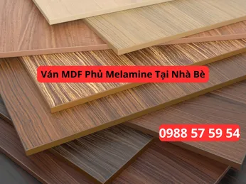 Ván MDF Phủ Melamine Tại Nhà Bè