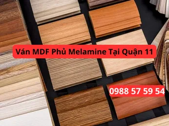 Ván MDF Phủ Melamine Tại Quận 11