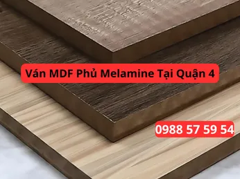 Ván MDF Phủ Melamine Tại Quận 4