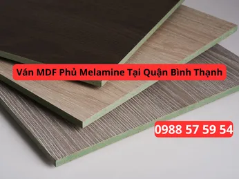 Ván MDF Phủ Melamine Tại Quận Bình Thạnh