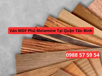Ván MDF Phủ Melamine Tại Quận Tân Bình