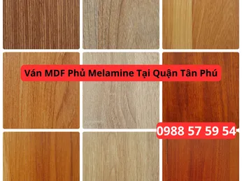 Ván MDF Phủ Melamine Tại Quận Tân Phú