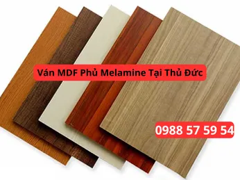 Ván MDF Phủ Melamine Tại Thủ Đức