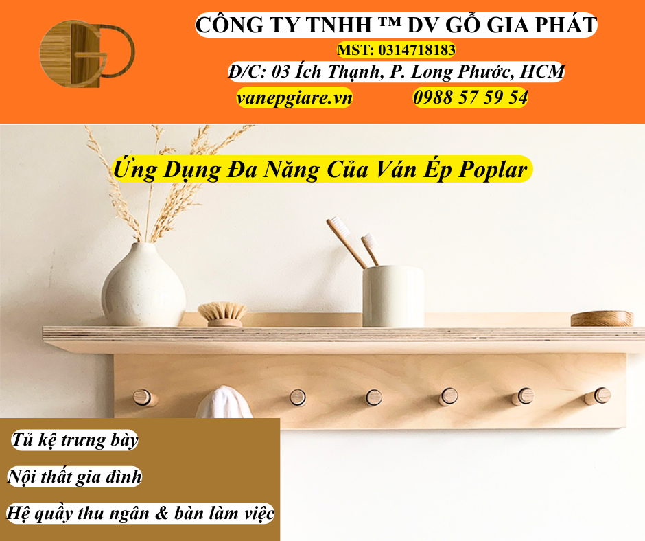 Ứng Dụng Đa Năng Của Ván Ép Poplar