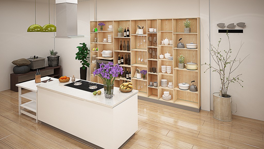 ứng dụng gỗ công nghiệp trong nhà bếp ứng dụng gỗ công nghiệp trong nhà bếp