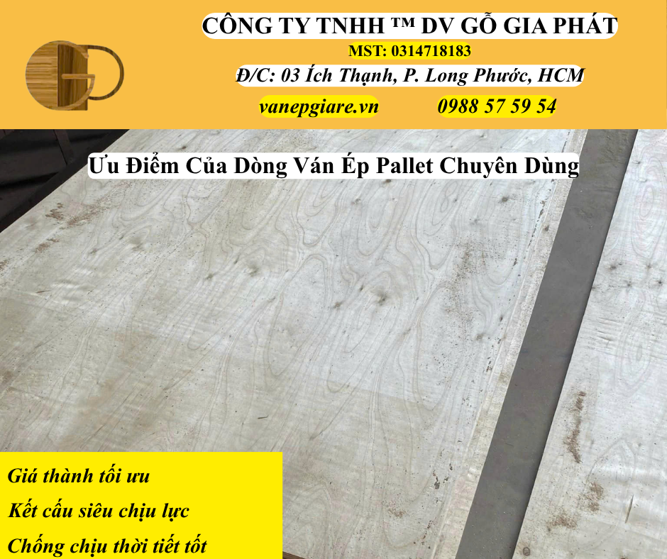 Ưu Điểm Của Ván Ép Pallet Chuyên Dùng