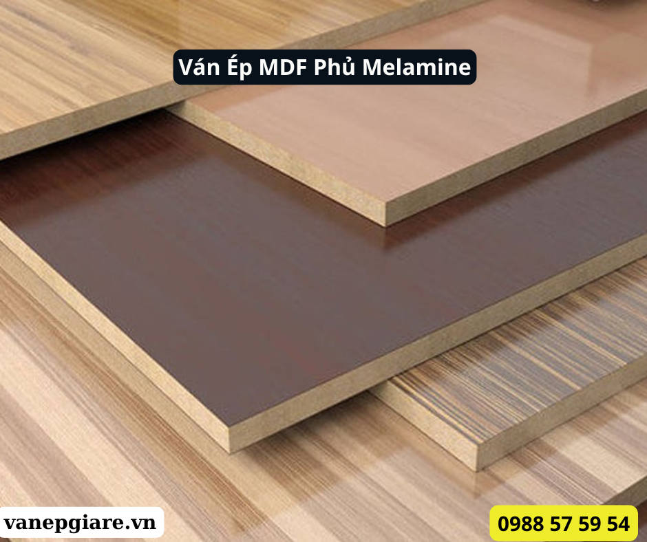 Ván Ép MDF Phủ Melamine