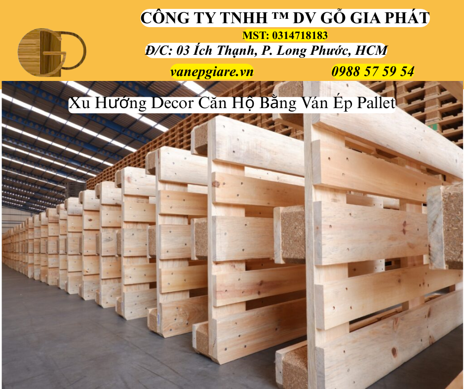 Xu Hướng Decor Căn Hộ Bằng Ván Ép Pallet