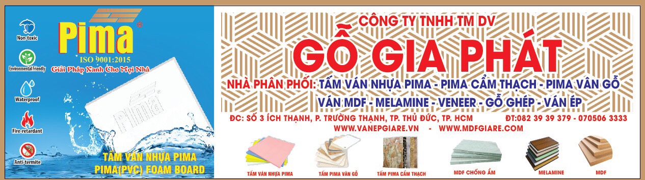 Công ty TNHH TM Dịch vụ Gỗ Gia Phát là địa chỉ tin cậy cung cấp gỗ MDF Công ty TNHH TM Dịch vụ Gỗ Gia Phát là địa chỉ tin cậy cung cấp gỗ MDF
