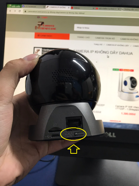 Cách Reset camera imou đơn giản