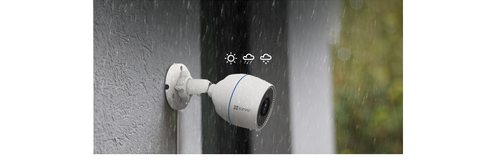 Cung Cấp Lắp Đặt Camera WiFi Ezviz H3C 2MP - Ngoài Trời Có Màu Ban Đêm