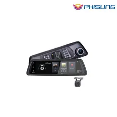 Camera Hành Trình cảm ứng đầy đủ gương DVR car IPS  4G LTE
