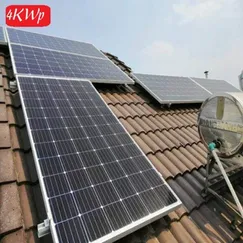 Điện năng lượng mặt trời cho hộ gia đình 4KW (Lắp bám tải)