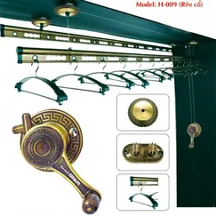 Giàn Phơi Thông Minh Hòa Phát Model H009