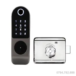 Khóa cổng sắt vân tay IBC A28