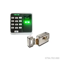 Bộ khóa cổng vân tay-Thẻ Từ-Mã Số MITA F01