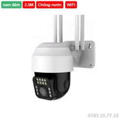 CAMERA WIFI YOOSEE NGOÀI TRỜI C12 14 LED