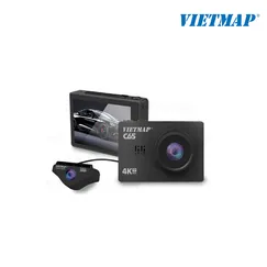 Camera hành trình ô tô Vietmap C65 ghi hình trước và trong xe Ultra HD 4K