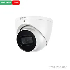 Camera Dahua IPC-HDW2230TP-AS-S2 hỗ trợ Starlight, H265+, 2.0 Megapixel