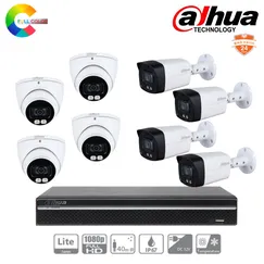 Trọn Bộ 8 Camera IP Dahua Full Color 2MP [Màu Ban Đêm]