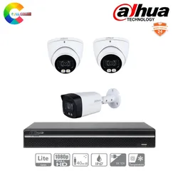 Trọn Bộ 3 Camera IP Dahua Full Color 2MP [Màu Ban Đêm]
