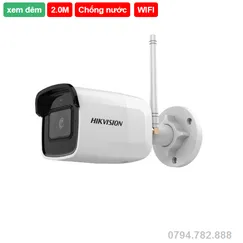 Camera Wifi Ip Hikvision DS-2CD2021G1-IW 1080p F4mm