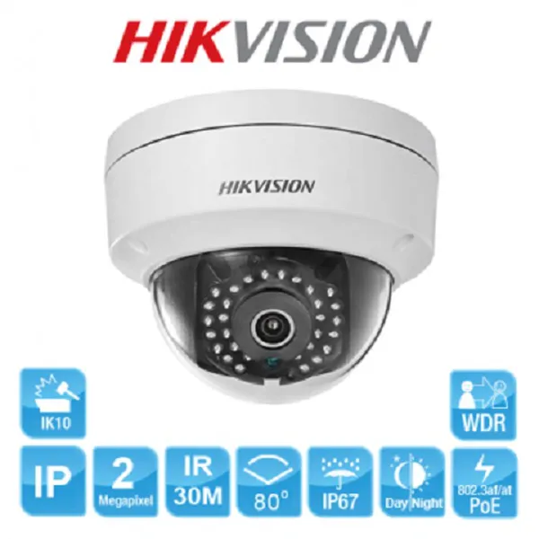 Camera IP Hồng Ngoại 2.0 Megapixel HIKVISION DS-2CD1123G0E-ID