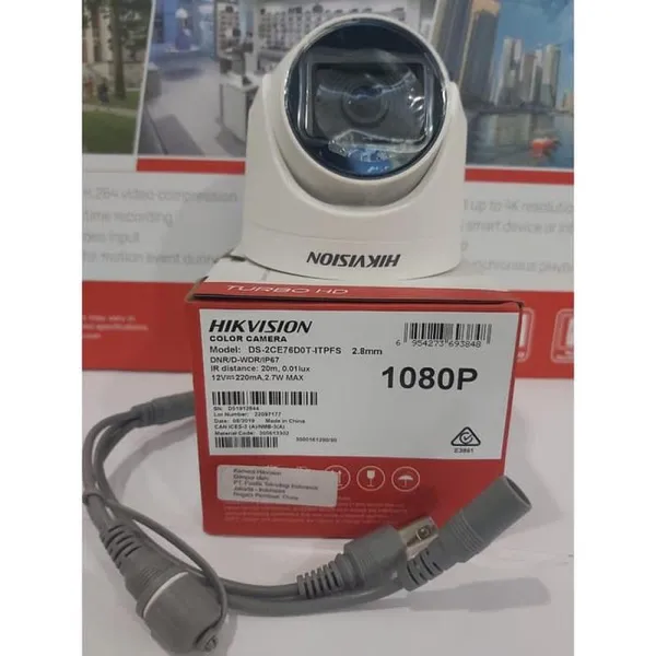 Camera HDTVI 2MP HIKVISION DS-2CE76D0T-LMFS