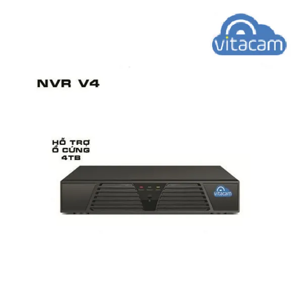 Đầu Ghi Không Dây Vitacam VNR V8-Kết Nối 8 Kênh 