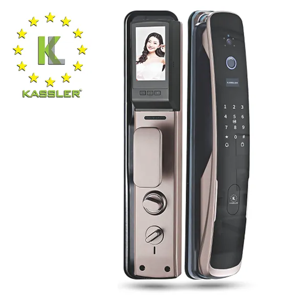 Khóa Cửa Vân Tay Kassler KL-878C (Có chuông hình)