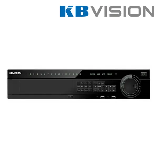 Đầu ghi hình IP Kbvision KX-4K8832N2 32 kênh HD 5Mp, 8 sata, 1 eSata, Free DDNS 