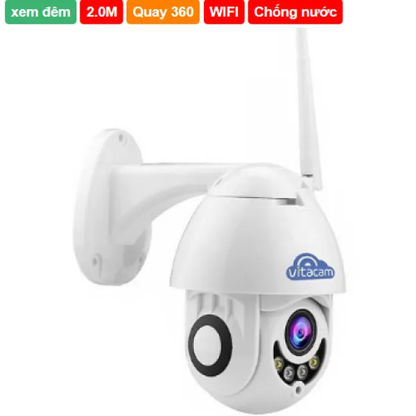 Camera IP Wifi Vitacam DZ1080 2.0Megapixel