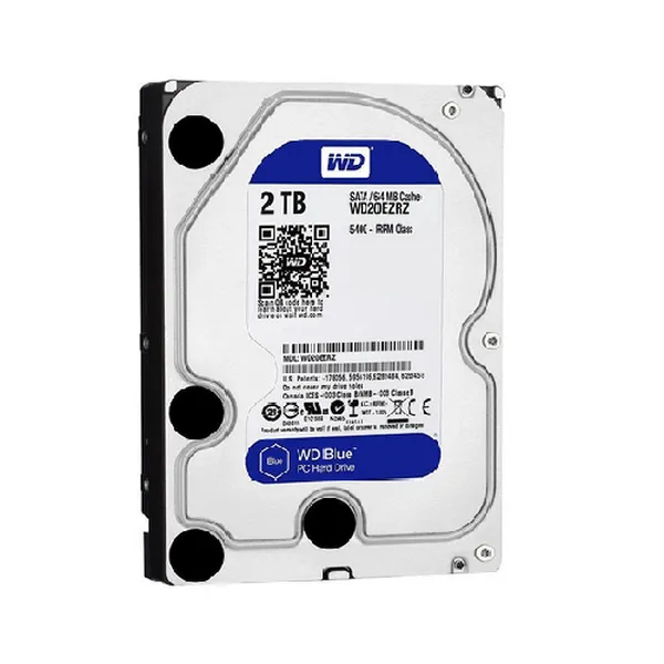Ổ cứng HDD WD Caviar Blue 3.5" 2TB 5400RPM SATA 6Gb/s 64MB Cache