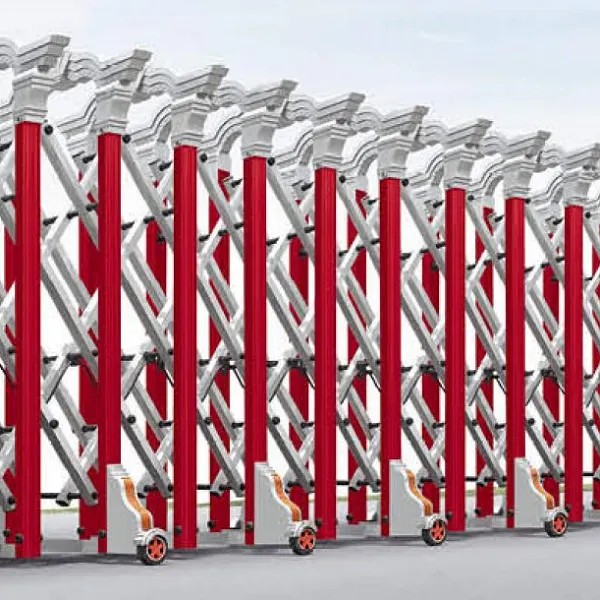 Cổng Xếp Nhôm Tự Động Mil14