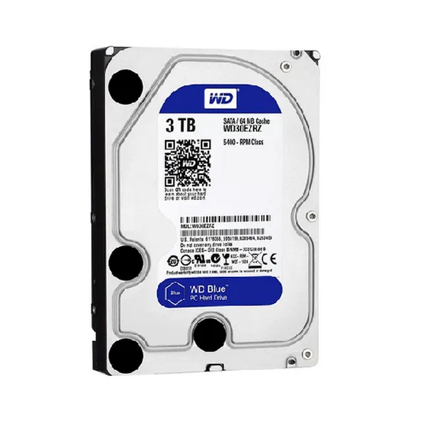 Ổ cứng HDD WD Caviar Blue 3.5" 3TB 5400RPM SATA 6Gb/s 64MB Cache