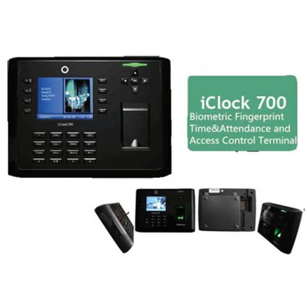 Máy chấm công vân tay và thẻ ZKTeco Iclock 700