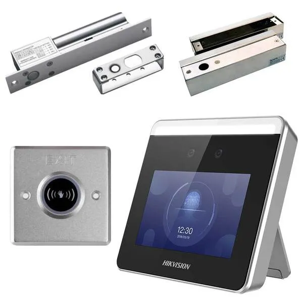 Combo máy chấm công khoá cửa Hikvision DS-K1T331