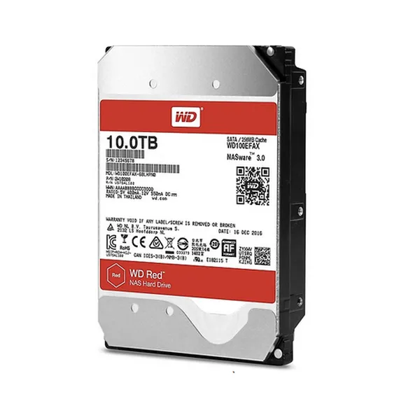 Ổ Cứng HDD NAS WD Red 10TB/256MB/5400/3.5 - WD100EFAX