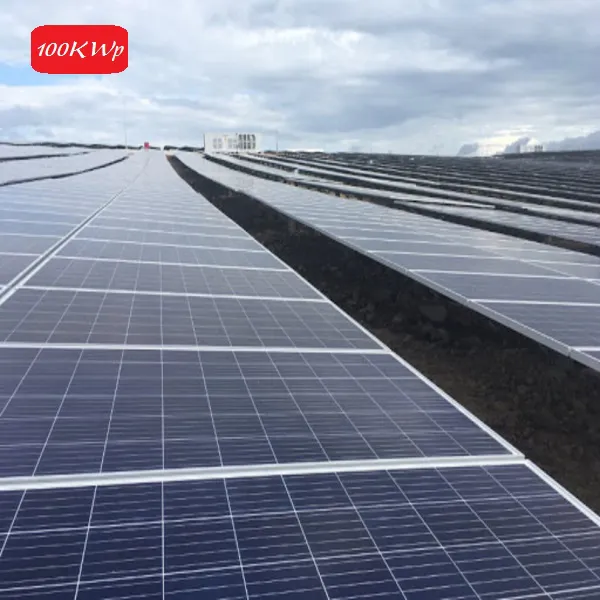 Chi phí lắp đặt hệ thống điện mặt trời 100KW