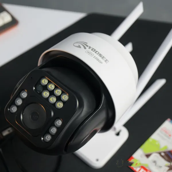 CAMERA WIFI YOOSEE NGOÀI TRỜI C12 14 LED