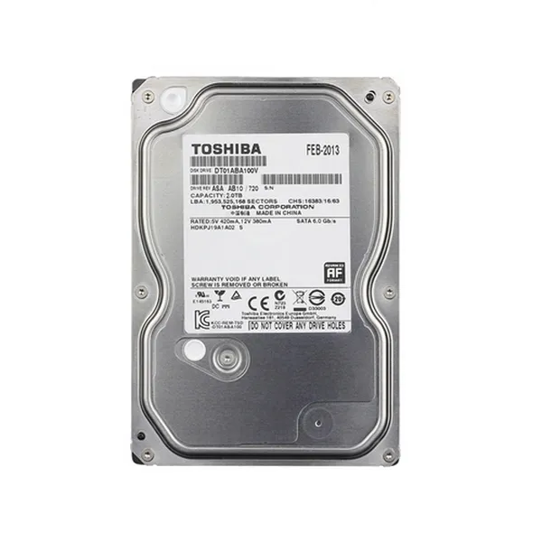 Ổ cứng Toshiba 2TB SATA3 dòng ổ cứng chuyên dụng cho camera